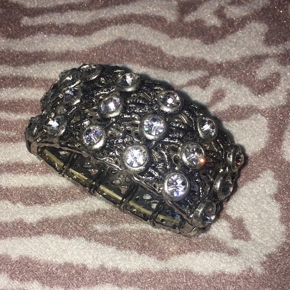 Rhinestone Stretch Bracelet Bangle